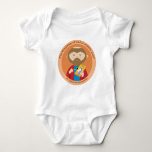 Body Para Bebê Luke, o Evangelista