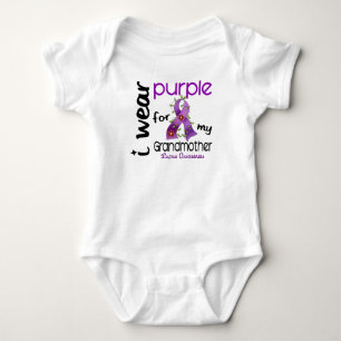 Body Para Bebê Lúpus EU VISTO o ROXO PARA MINHA AVÓ 43