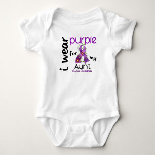 Body Para Bebê Lúpus EU VISTO o ROXO PARA MINHA TIA 43