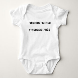 Body Para Bebê Lutador da liberdade, #TheResistance