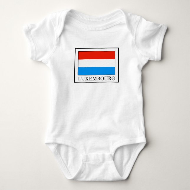Body Para Bebê Luxemburgo (Frente)