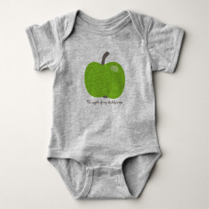 Body Para Bebê Maçã do meu olho