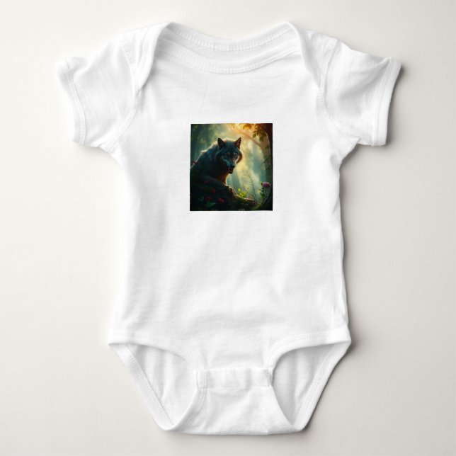 Body Para Bebê Macacão  (Frente)