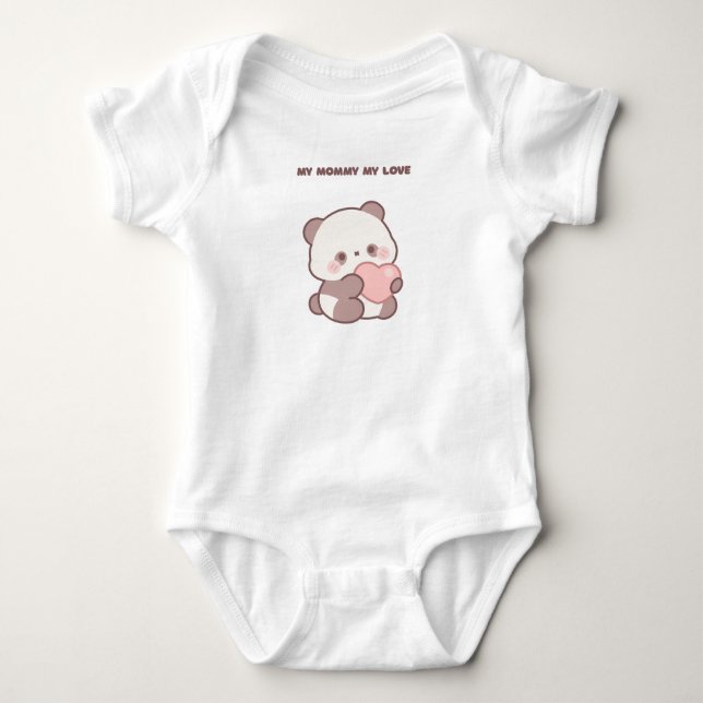 Body Para Bebê macacão (Frente)