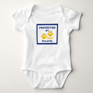Body Para Bebê Macacão Baby PROTEGIDO POR CÃES