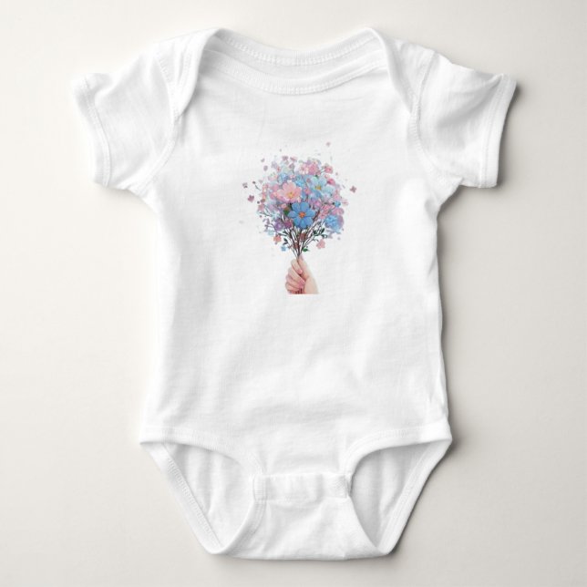 Body Para Bebê Macacão de bebê (Frente)