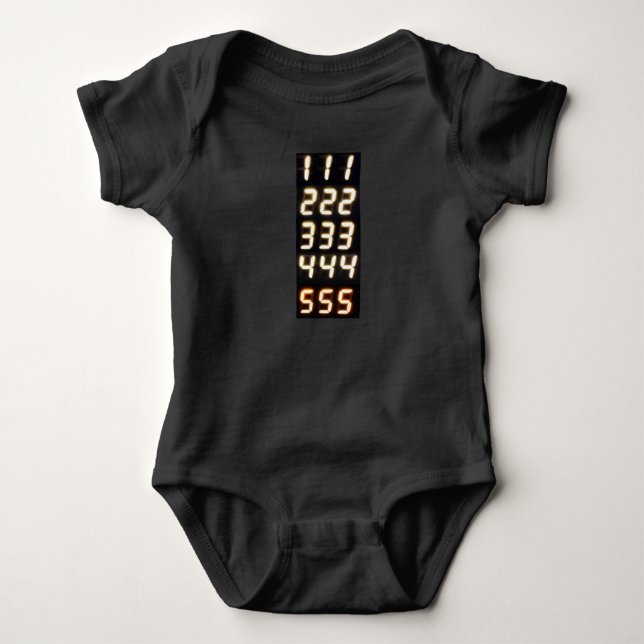 Body Para Bebê macacão de bebê 12345 (Frente)
