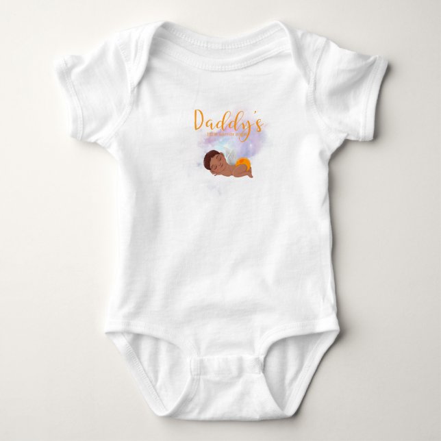 Body Para Bebê macacão de bebê anjinho do papai (Frente)