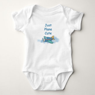 Body Para Bebê Macacão de Bebê Avião Fofo Just Plane Cute
