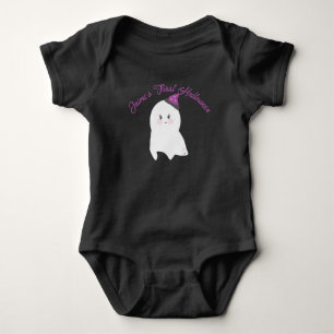 Body Para Bebê Macacão de Bebê Bruxa do Primeiro Halloween do Beb