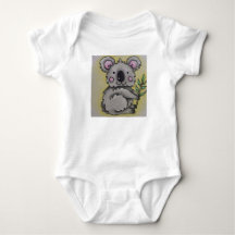 Macacão de bebê com design de coala