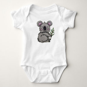 Body Para Bebê Macacão de bebê com design de coala