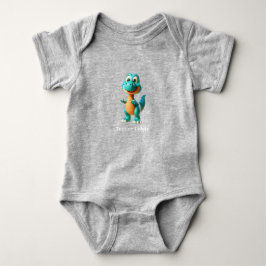 Body Para Bebê Macacão de Bebê Dinossauro Fofo