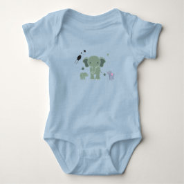 Body Para Bebê macacão de bebê elefante branco 