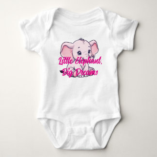Body Para Bebê Macacão de Bebê Elefante Fofo