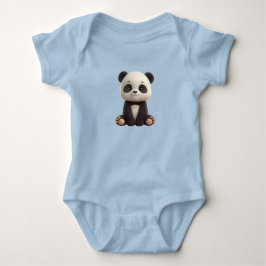 Body Para Bebê Macacão de Bebê Panda Fofo