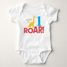 Body Para Bebê Macacão de Bebê para Primeiro Aniversário de Menin