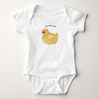 Body Para Bebê Macacão de Bebê Pato de Borracha Personalizado
