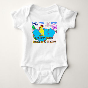 Body Para Bebê Macacão de Bebê Pato Fofo