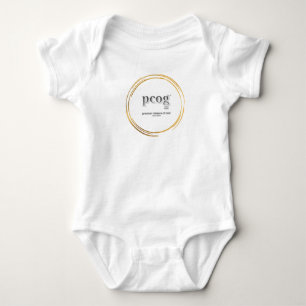 Body Para Bebê macacão de bebé pcog WHISPY GOLD CIR palavras+escr