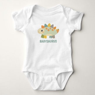 Body Para Bebê Macacão de Bebê Personalizado Dinossauro Fofo