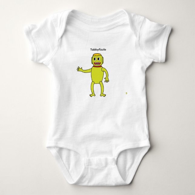 Body Para Bebê macacão de bebê Tabbyfizzle (Frente)