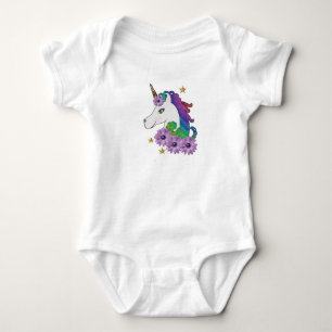 Body Para Bebê Macacão de Bebê Unicórnio