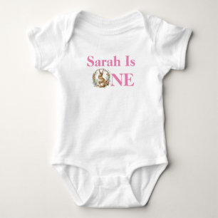 Body Para Bebê macacão de primeiro aniversário para bebê