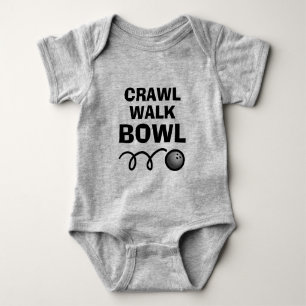 Body Para Bebê Macacão engraçado para recém-nascido Crawl Walk Bo