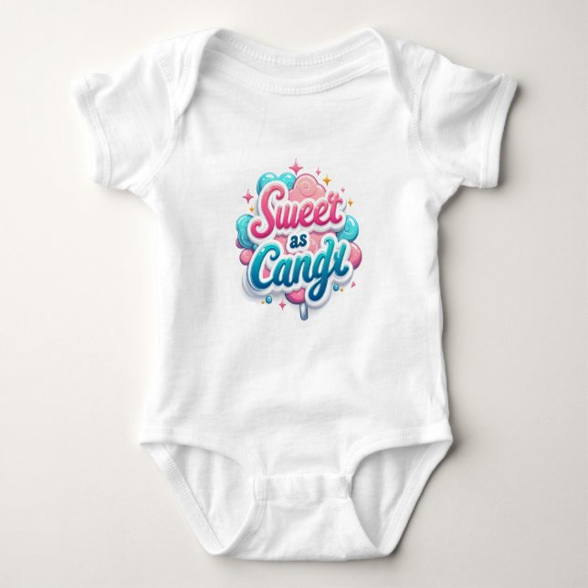 Body Para Bebê Macacão infantil com uma inscrição engraçada (Frente)
