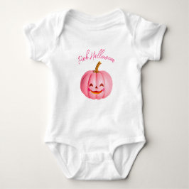 Body Para Bebê Macacão rosa de Halloween