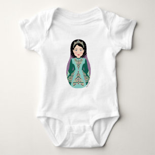 Body Para Bebê Macacãozinho de Bebê Dançarina Irlandesa Cabelo Pr