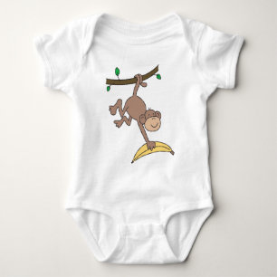 Body Para Bebê macaco