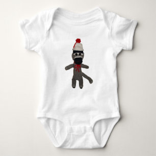 Body Para Bebê Macaco da peúga do bebê