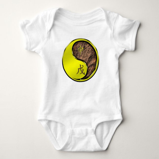 Body Para Bebê Macaco de Terra (Frente)