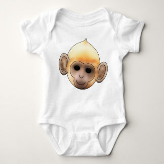 Body Para Bebê Macaco do gengibre do bebê