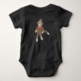 Body Para Bebê Macaco Sock