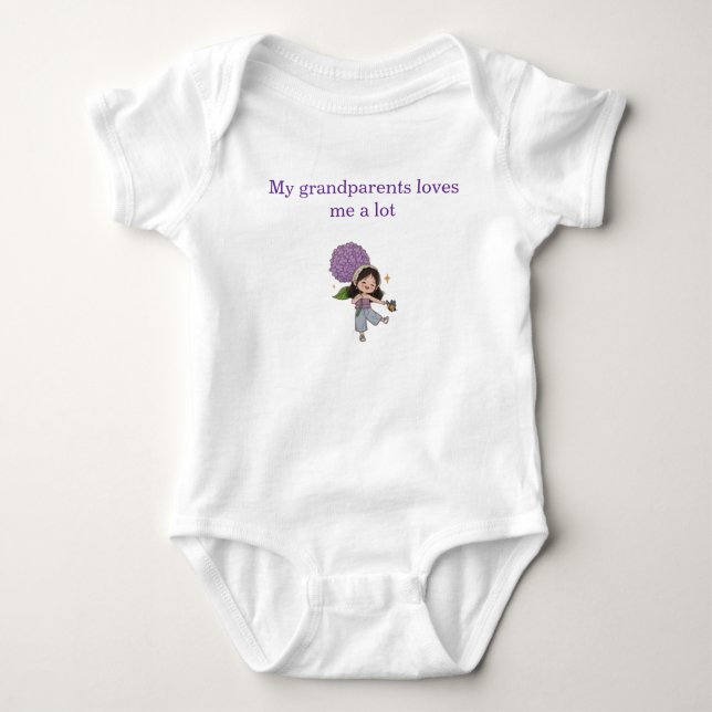 Body Para Bebê Macacões brancos. (Frente)