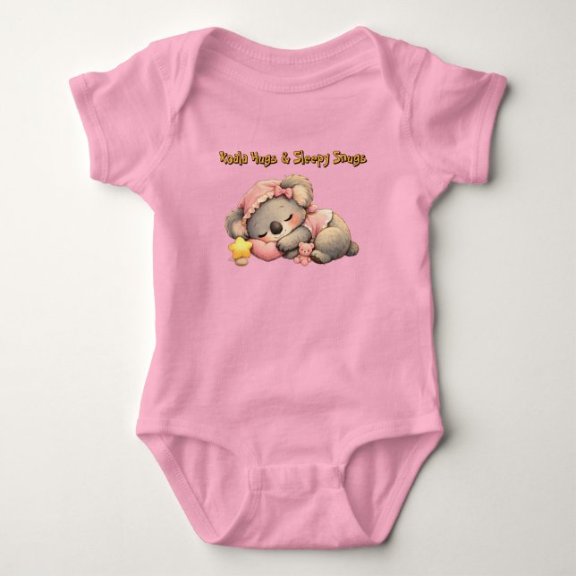 BODY PARA BEBÊ MACACÕES DE BEBÊ MENINA (Frente)