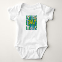 Made In Brasil Cultural Icons Colorful Design