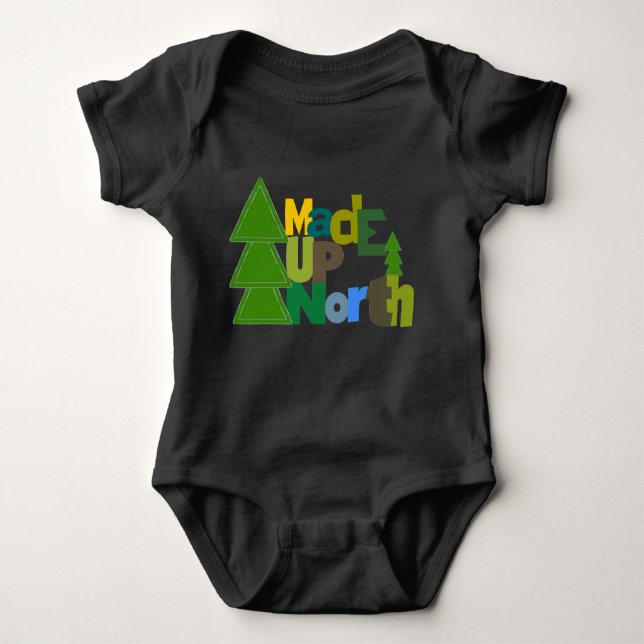 Body Para Bebê Made UpNorth Tee - (Frente)