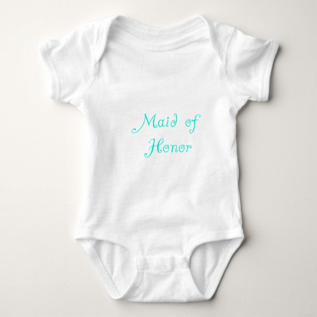 Body Para Bebê Madrinha de casamento (Frente)