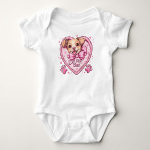 Body Para Bebê Mãe de cão orgulhoso - Pet Mãe Design