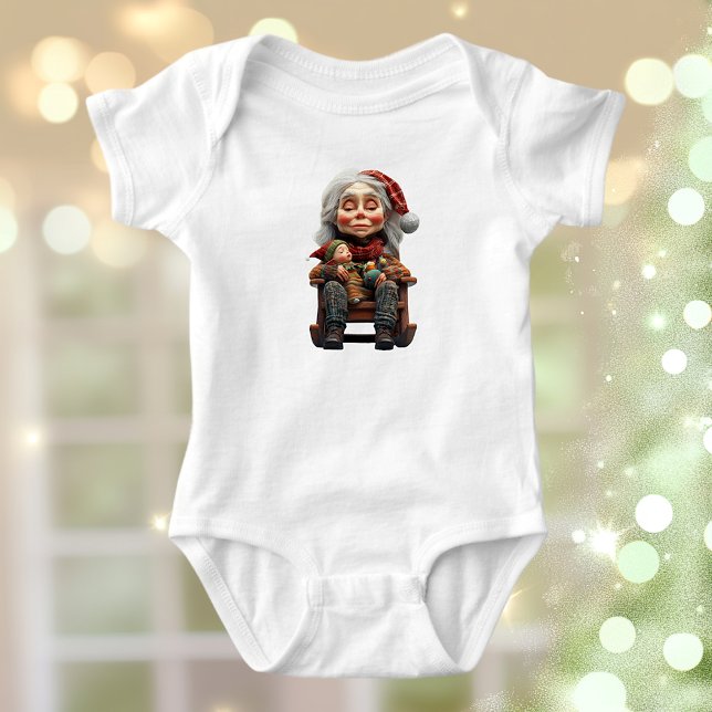 Body Para Bebê Mãe Natal II Bebê Bodô (Criador carregado)