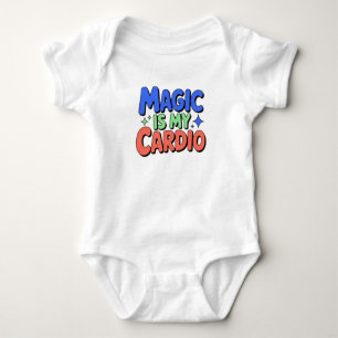 Body Para Bebê Mágica roupa para bebê Cardio