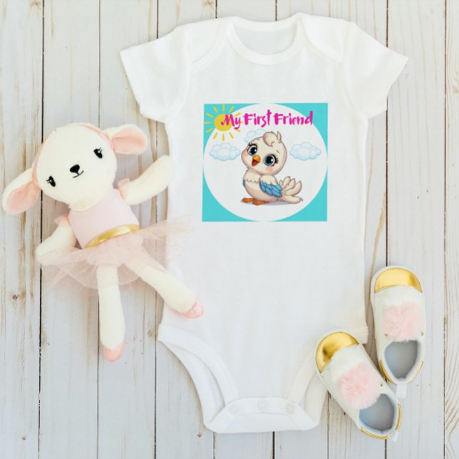 Body Para Bebê Magical Bird Baby Bodysuit – Cute Infant Bodysuit  (Criador carregado)