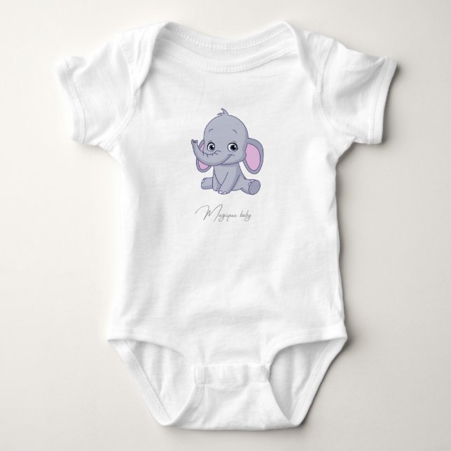 Body Para Bebê Magique Baby (Frente)