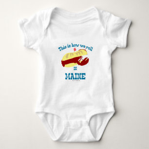Body Para Bebê Maine Lobster Roll
