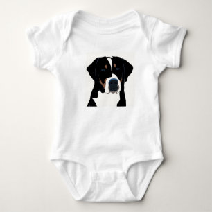 Body Para Bebê Maior cão suíço da montanha