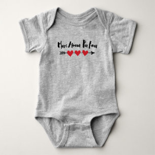 Body Para Bebê Mais amores por favor, babá.